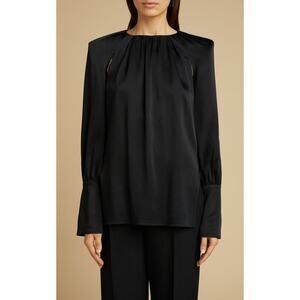 KHAITE The Kirsty Top Black - XS